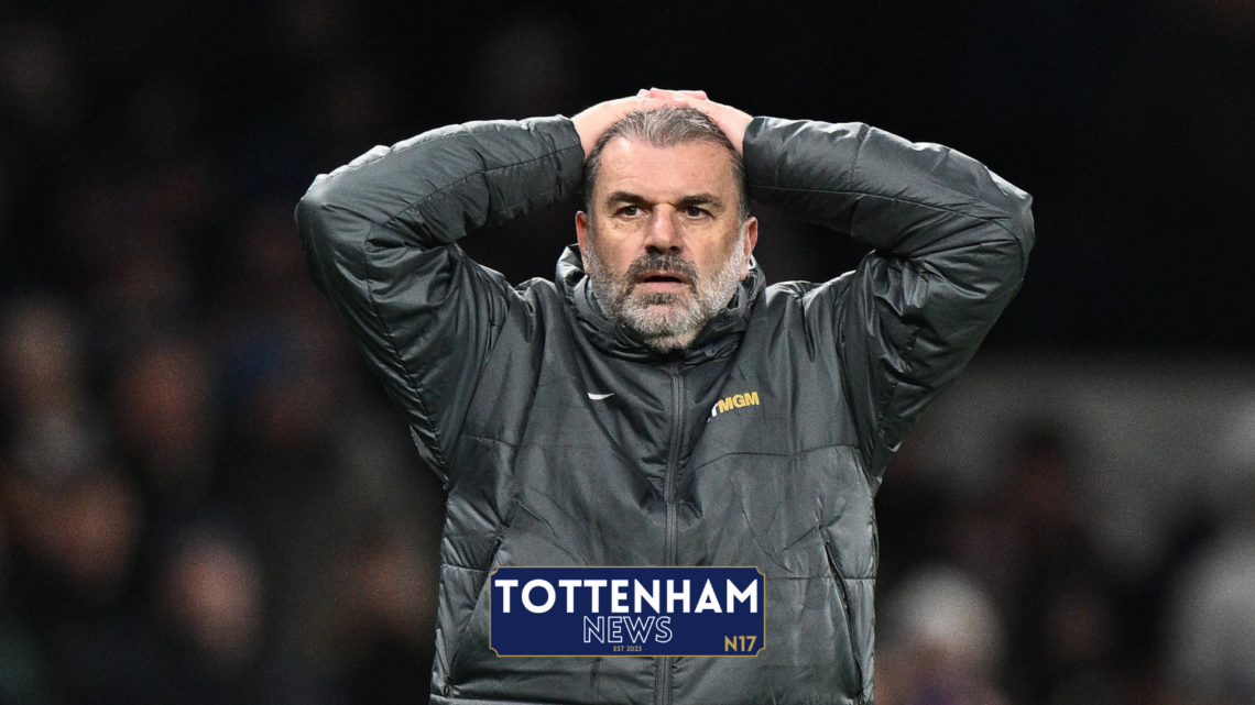 Tottenham manager Ange Postecoglou