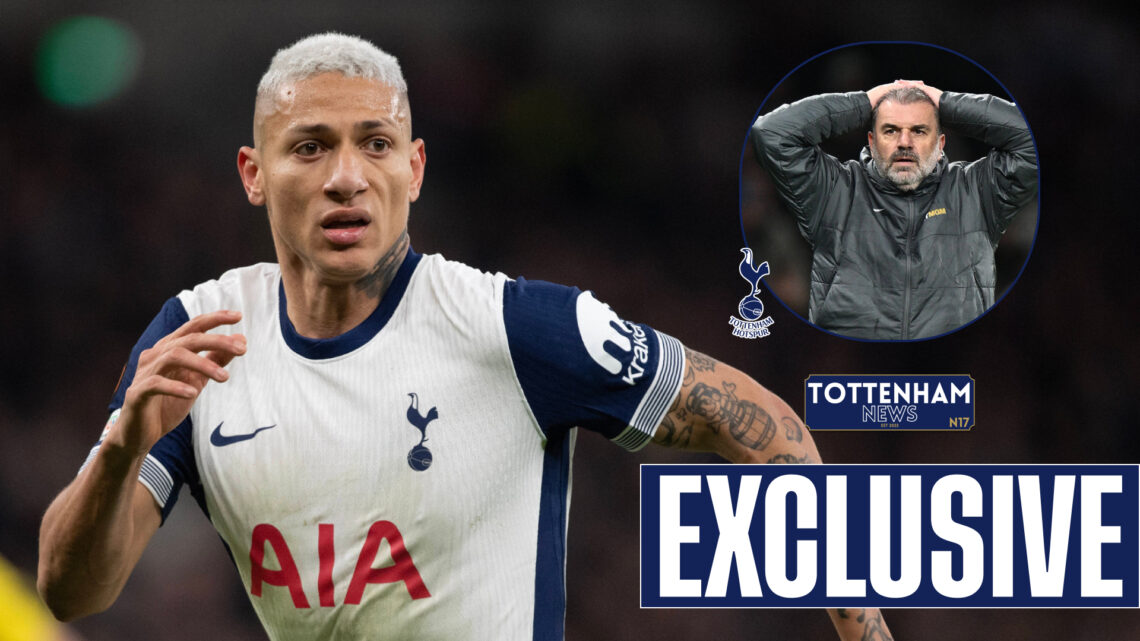 Tottenham Richarlison Ange Postecoglou