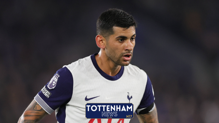 Tottenham defender Cristian Romero