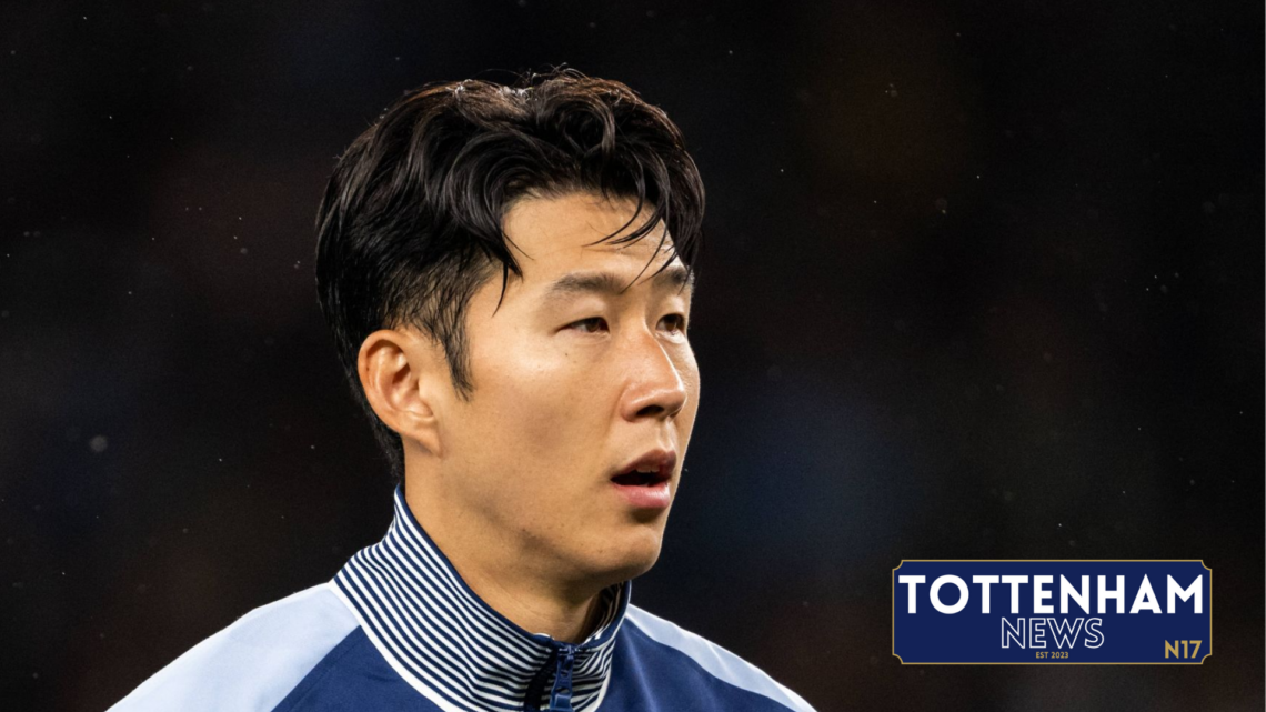 Tottenham attacker Son Heung Min
