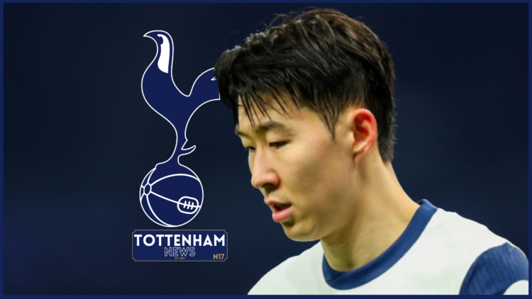 Tottenham forward Son Heung-min
