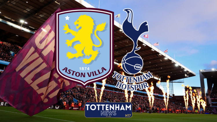 Tottenham badge Aston Villa