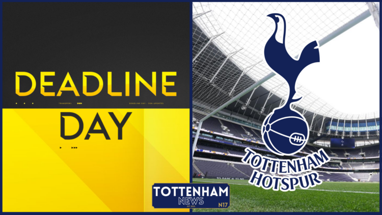 Tottenham badge Deadline Day