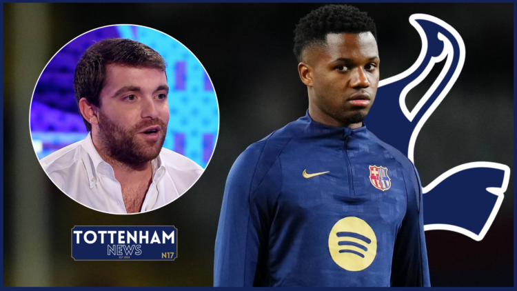 Tottenham badge Fati Fabrizio Romano