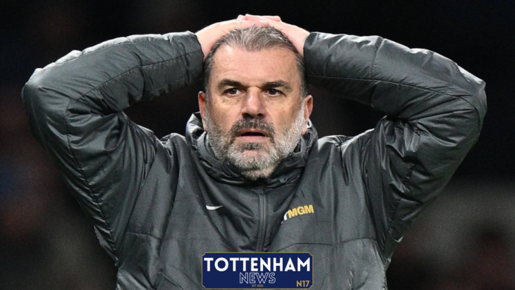 Tottenham manager Ange Postecoglou