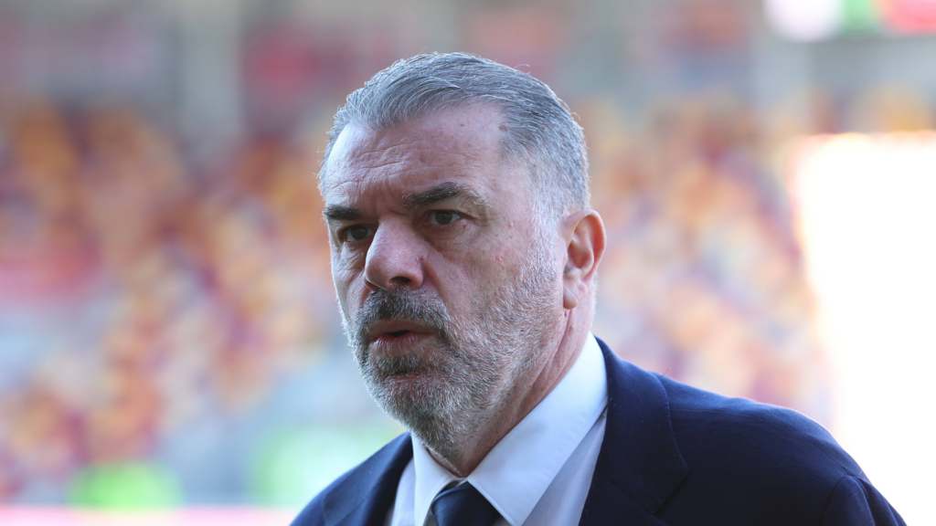 Tottenham manager Ange Postecoglou
