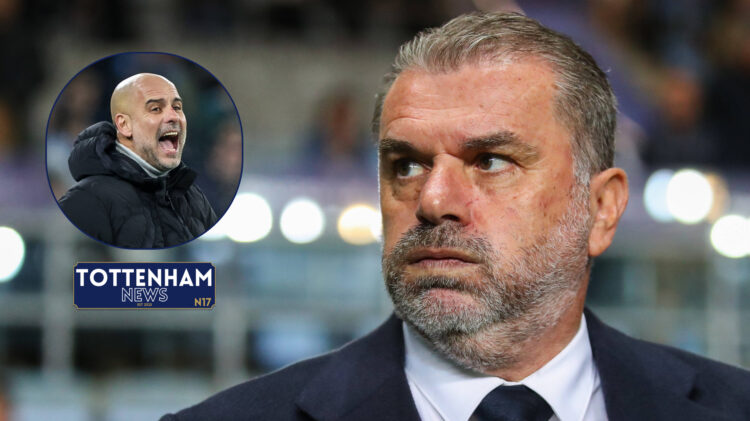 Tottenham boss Ange Postecoglou is a shock contender to replace Pep Guardiola at Manchester City
