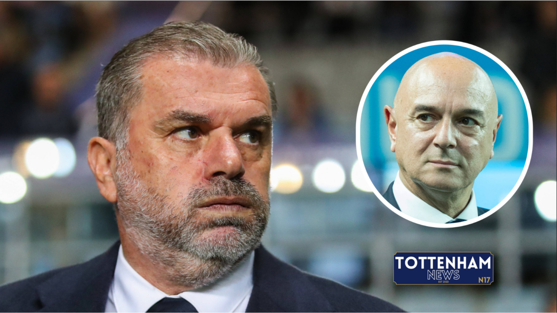 Ange Postecoglou Daniel Levy Tottenham Hotspur