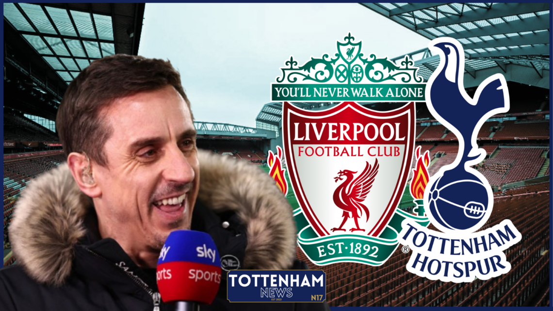 Gary Neville Liverpool Tottenham badges