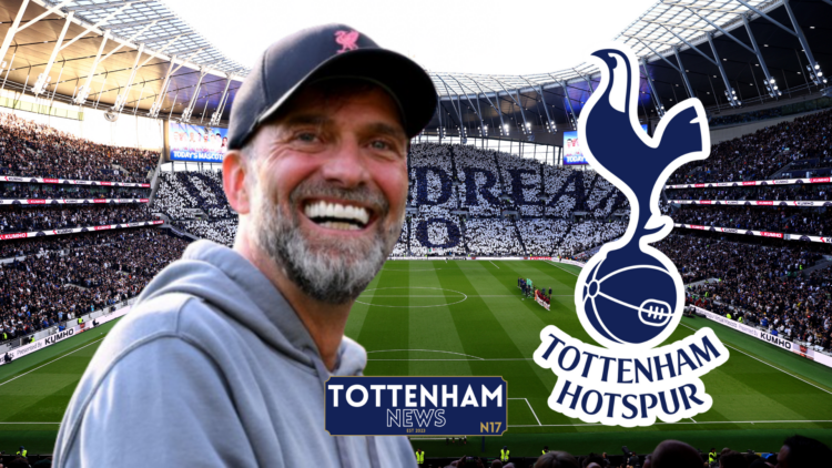 Jurgen Klopp Tottenham badge