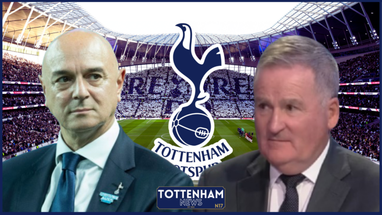 Daniel Levy Richard Keys Tottenham badge