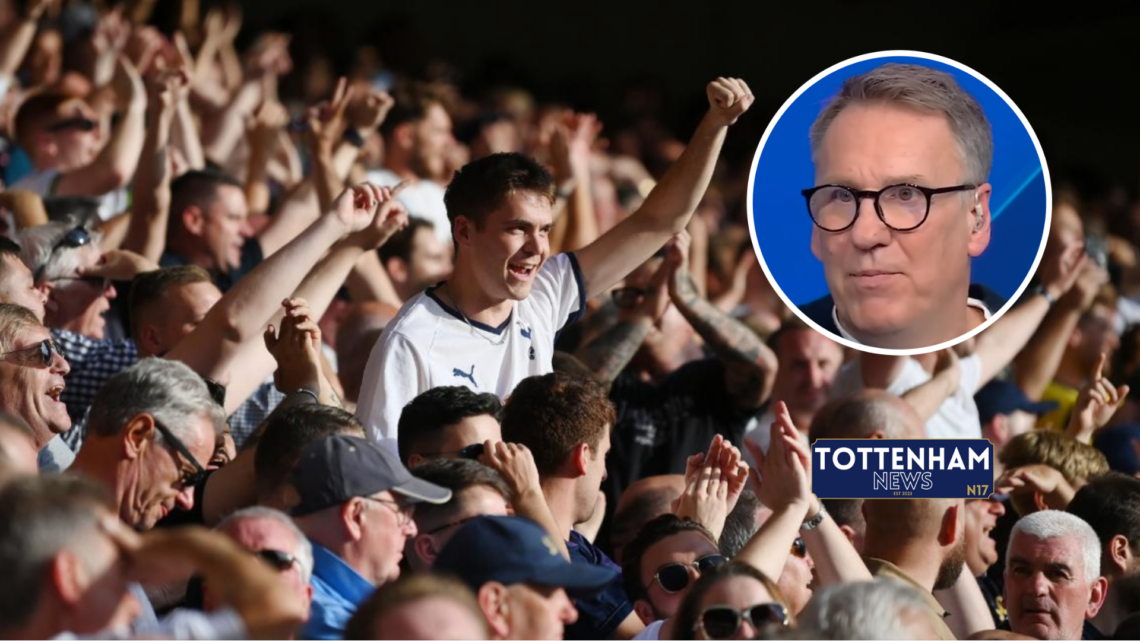 Paul Merson Tottenham fans