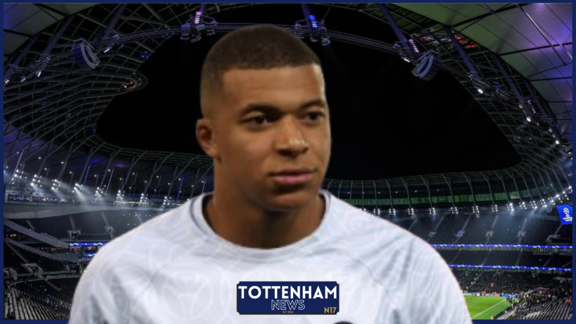 tottenham kylian mbappe