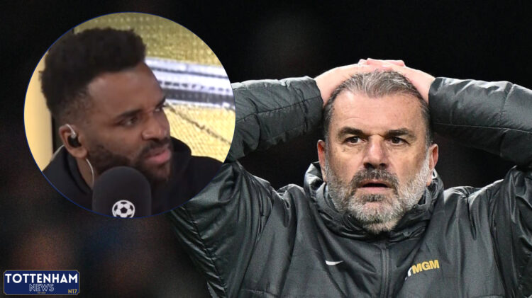 Darren Bent and Tottenham boss Ange Postecoglou