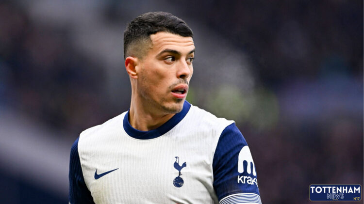 Tottenham defender Pedro Porro