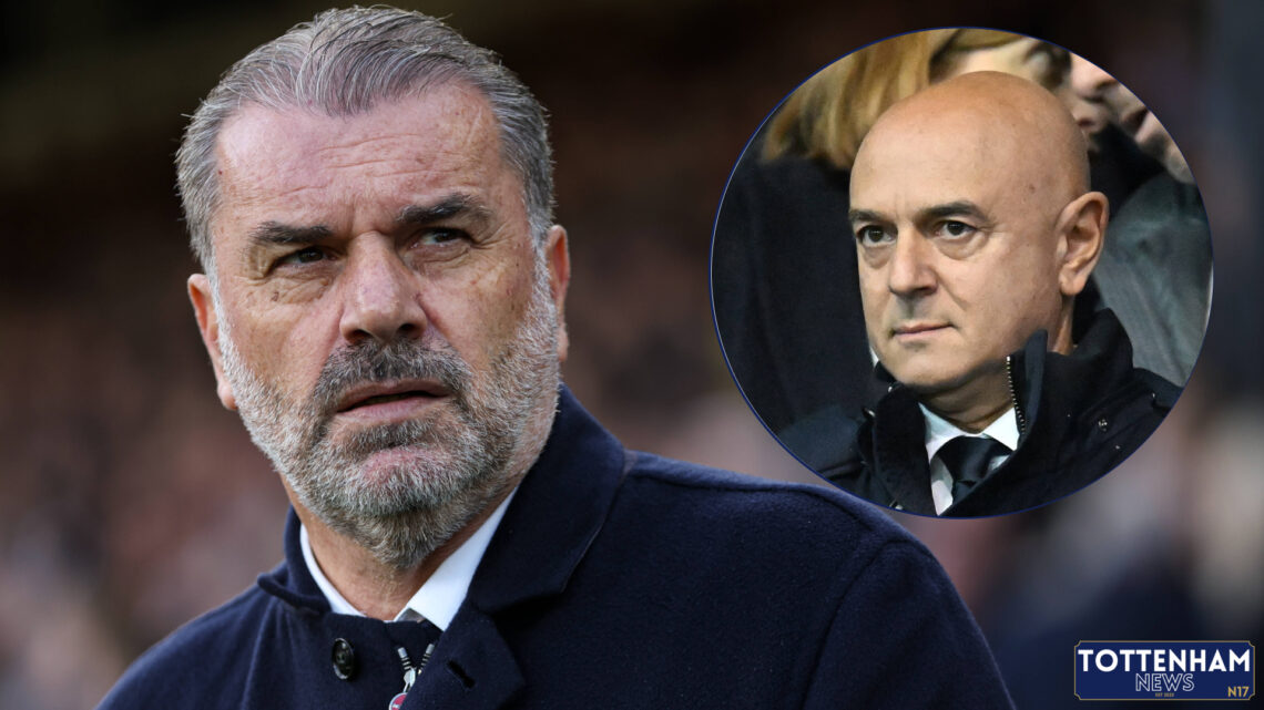 Tottenham managr Ange Postecoglou