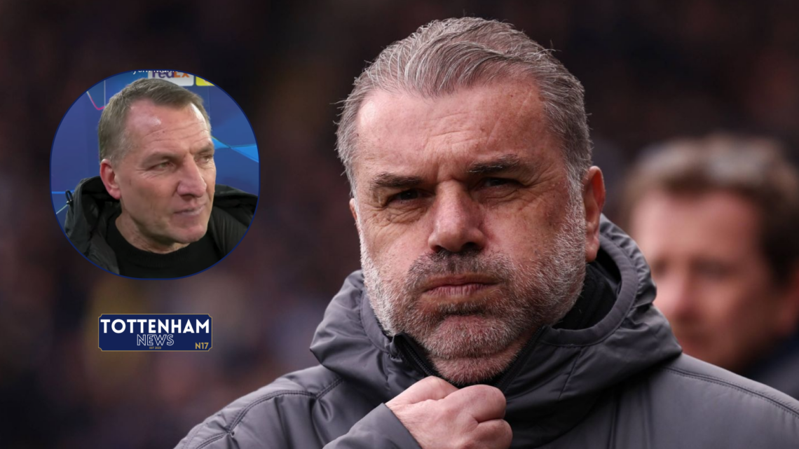 Brendan Rodgers, Ange Postecoglou, Tottenham, Daniel Levy