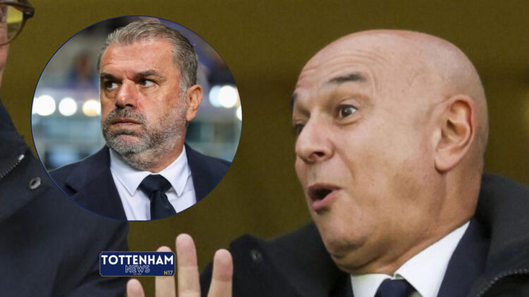 Daniel Levy and Ange Postecoglou