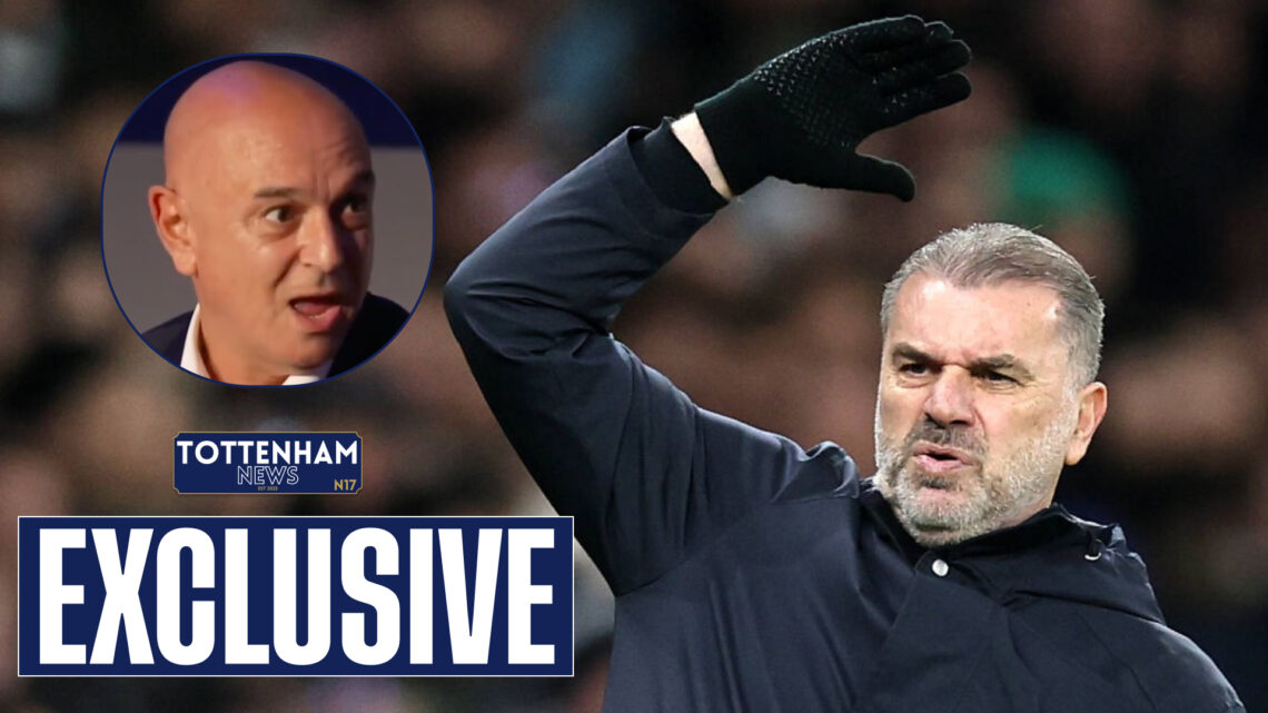 Daniel Levy Ange Postecoglou Tottenham Hotspur