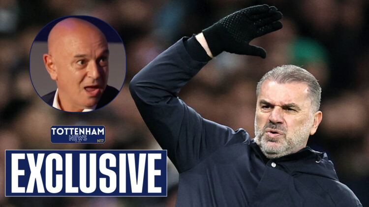 Daniel Levy Ange Postecoglou Tottenham Hotspur