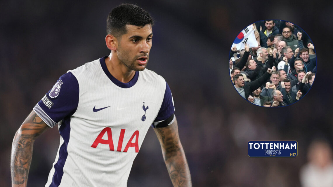 Cristian Romero of Tottenham.