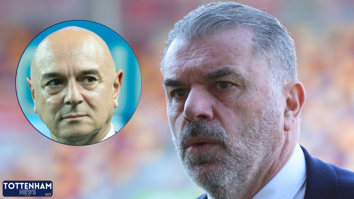 Daniel Levy, Ange Postecoglou