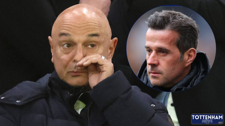 Daniel Levy Marco Silva Tottenham Hotspur