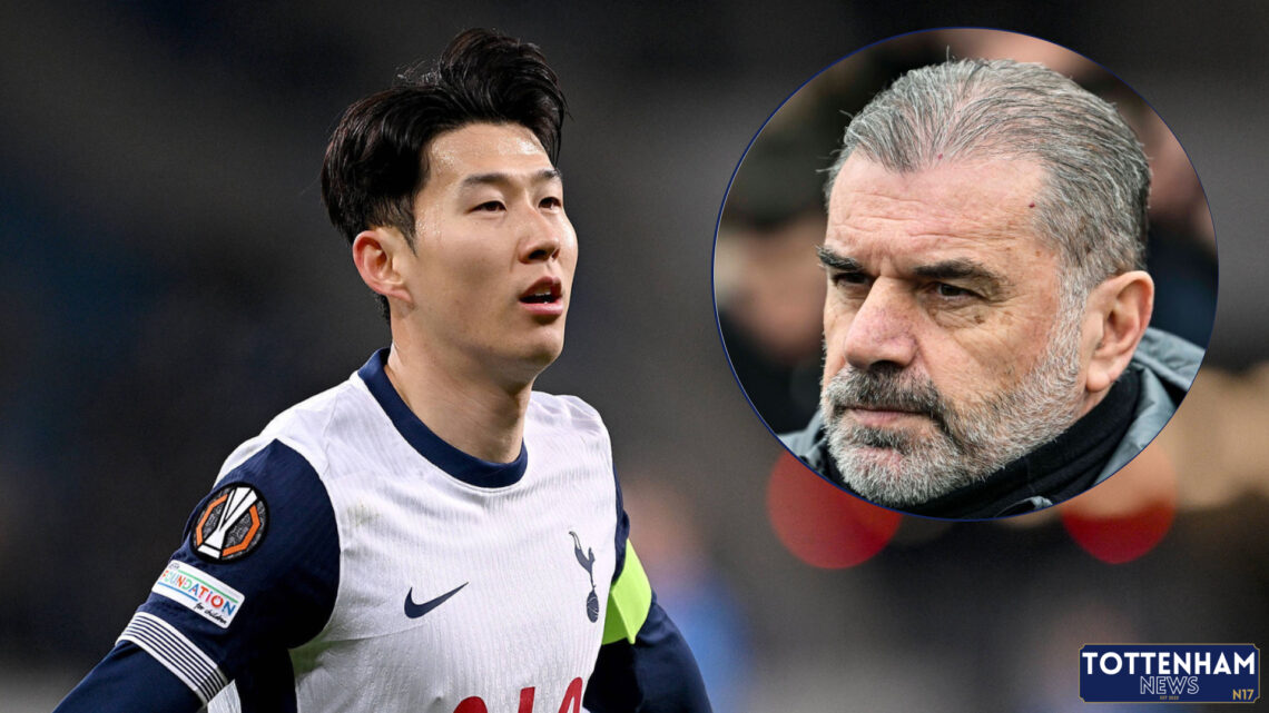 Son Heung-min Ange Postecoglou Tottenham