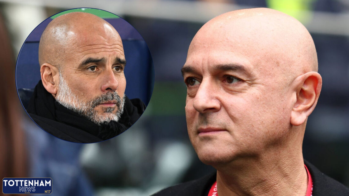 Pep Guardiola, Daniel Levy