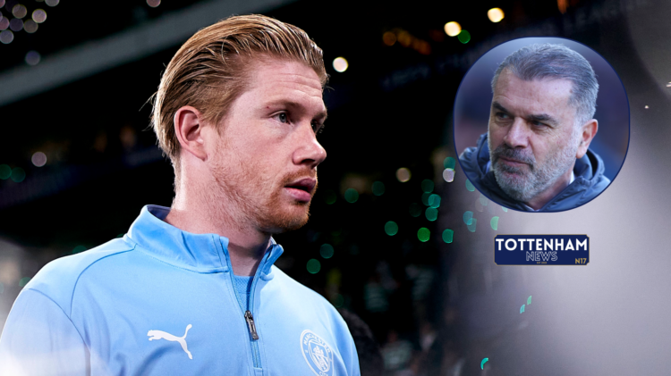 Kevin De Bruyne, Ange Postecoglou, Dexter Oliver, Tottenham