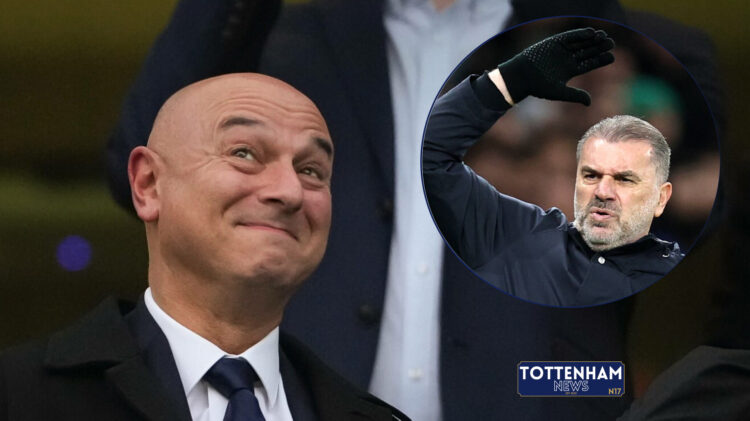 Daniel Levy and Ange Postecoglou