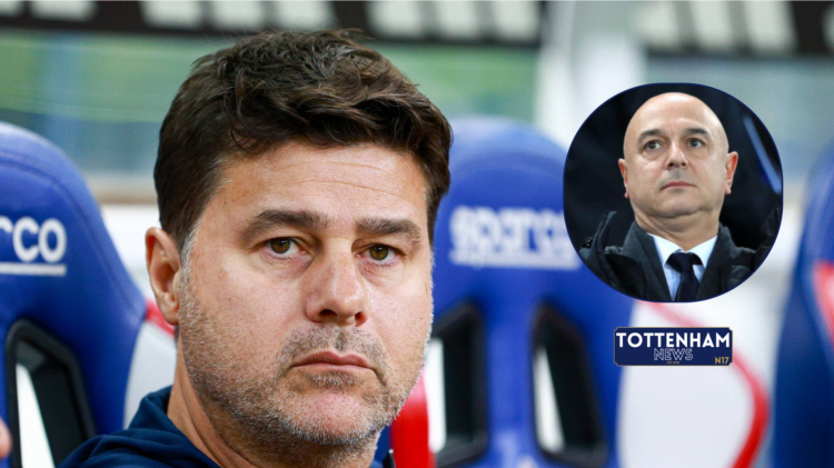 Mauricio Pochettino, Daniel Levy, Ange Postecoglou, Tottenham