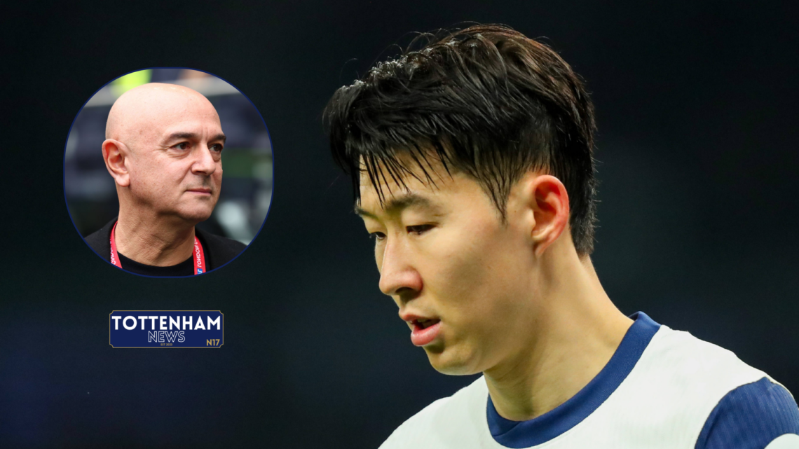 Son Heung-Min, Daniel Levy, Tottenham