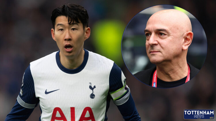 Son Heung-min, Daniel Levy