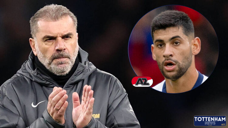 Tottenham AZ Alkmaar Ange Postecoglou Cristian Romero
