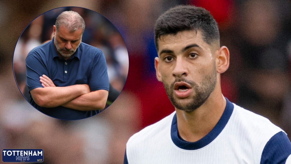 Tottenham Ange Postecoglou Cristian Romero
