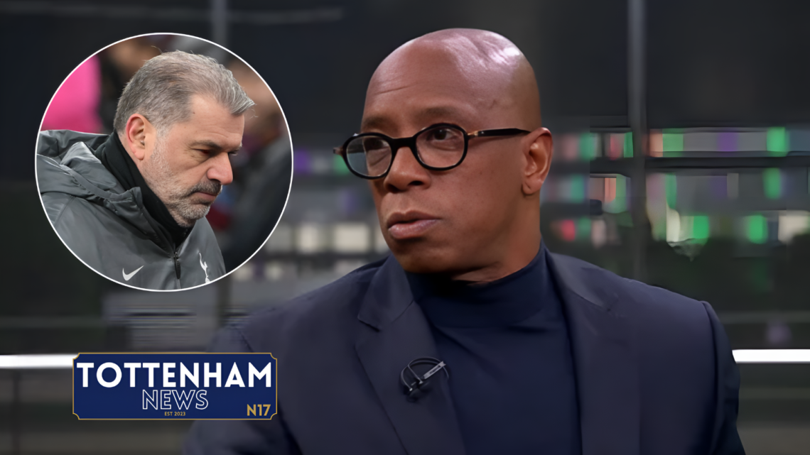 Tottenham Ange Postecoglou Ian Wright