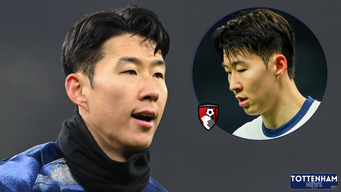 Tottenham Bournemouth Son Heung-min