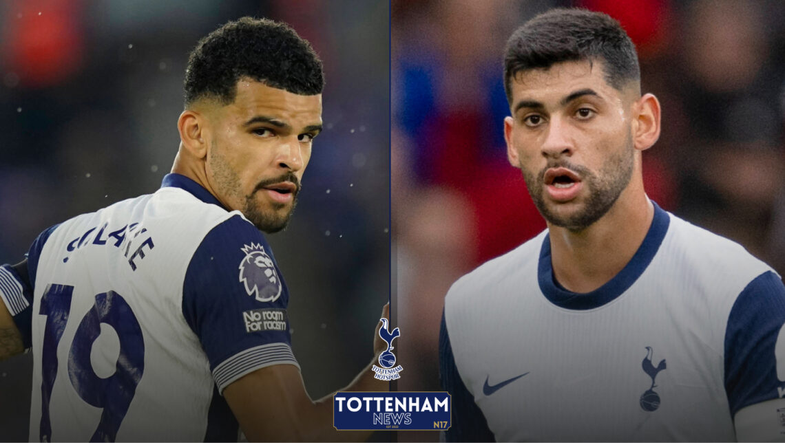 Tottenham, Cristian Romero, Dominic Solanke