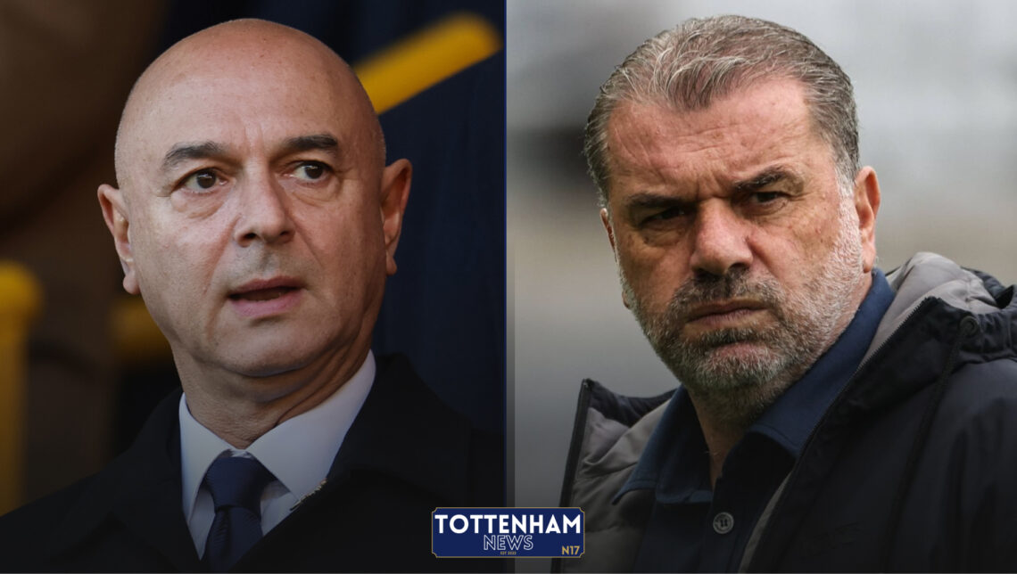 Tottenham, Daniel Levy, Ange Postecoglou