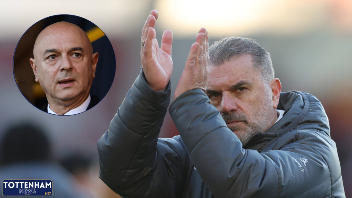 Tottenham, Daniel Levy, Ange Postecoglou