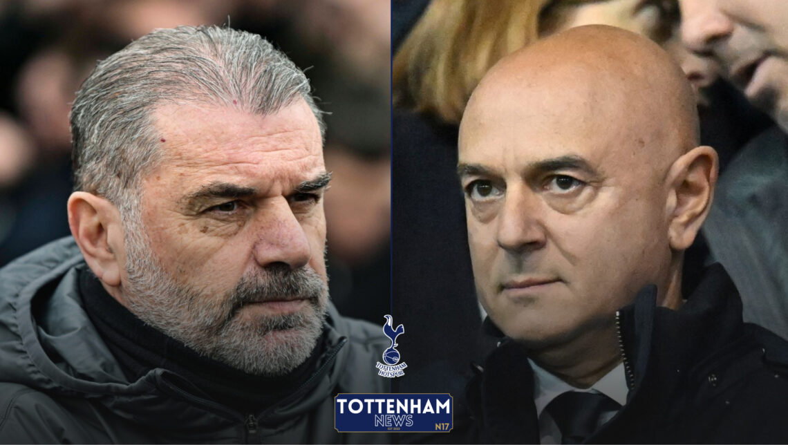 Tottenham, Daniel Levy, Ange Postecoglou