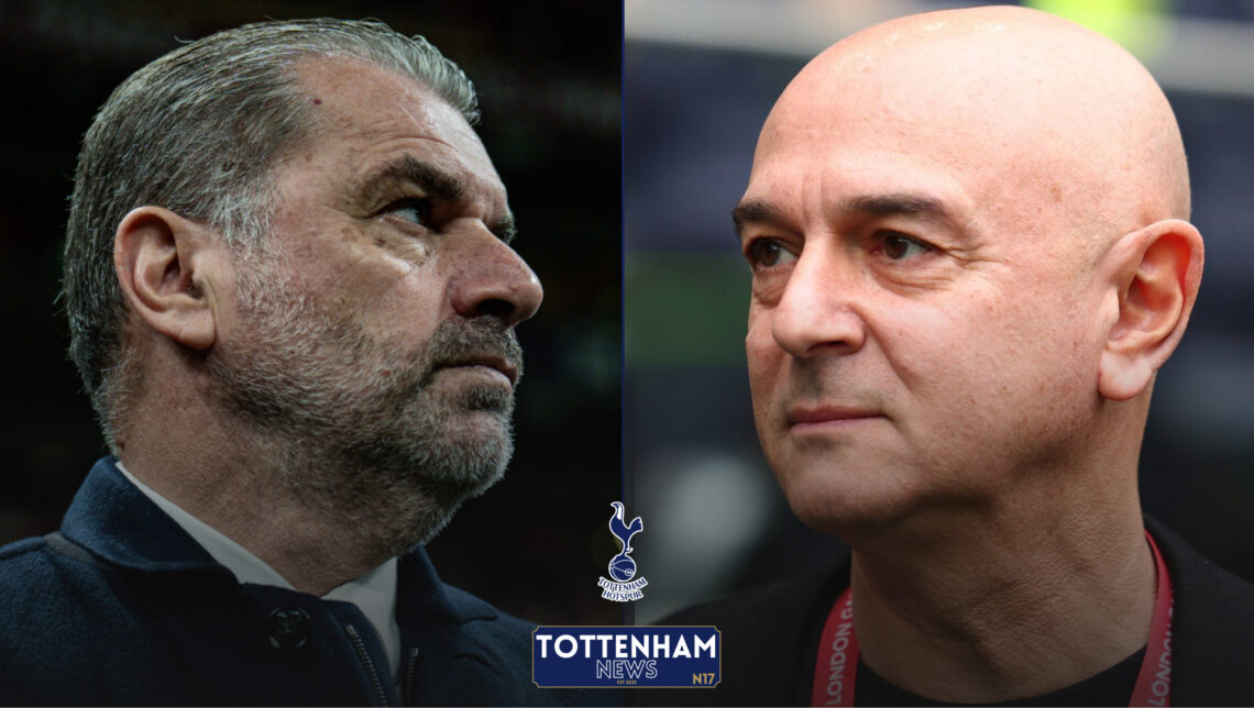 Tottenham, Daniel Levy, Ange Postecoglou