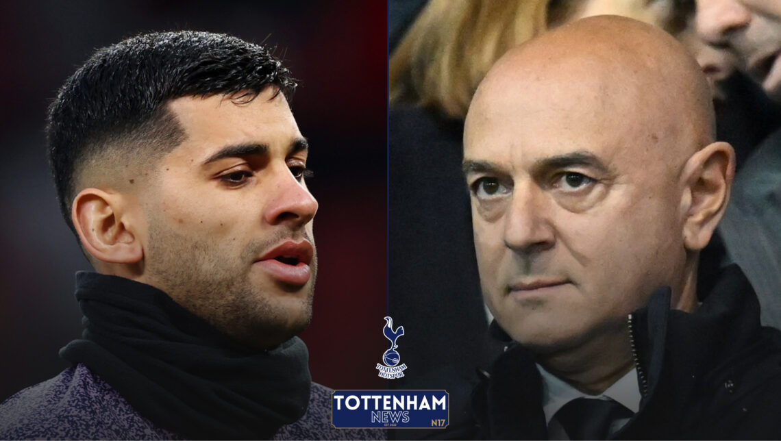 Tottenham, Daniel Levy, Cristian Romero