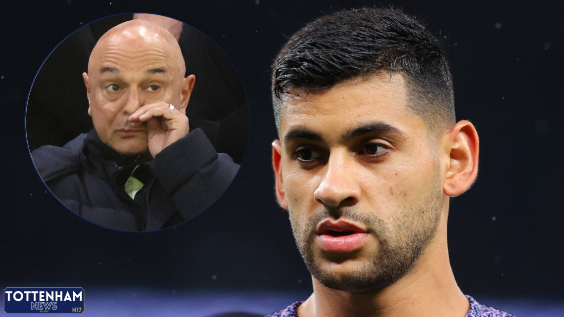 Tottenham, Daniel Levy, Cristian Romero