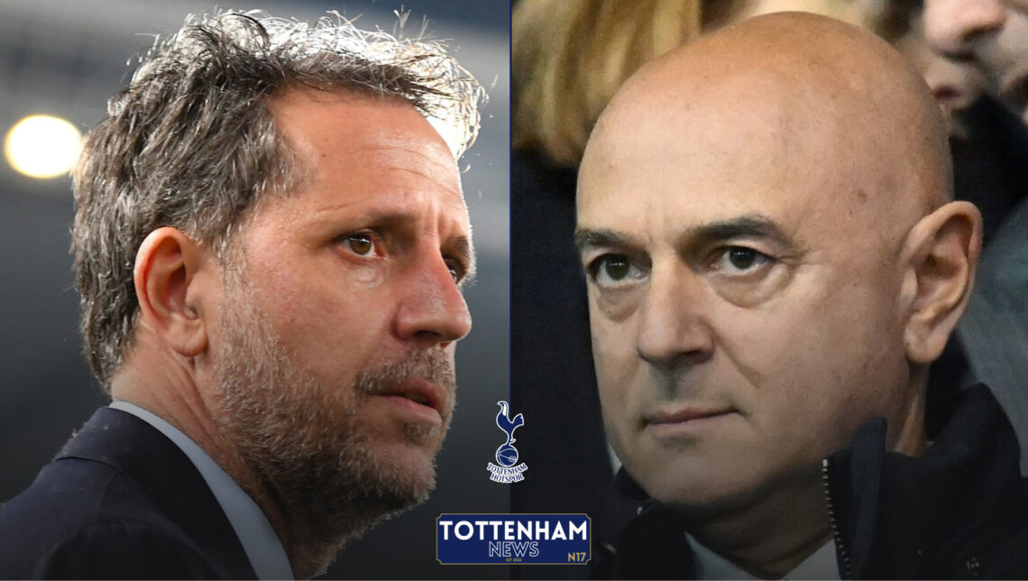 Tottenham, Daniel Levy, Fabio Paratici