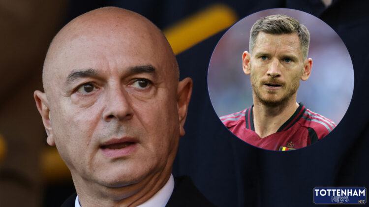 Tottenham, Daniel Levy, Jan Vertonghen
