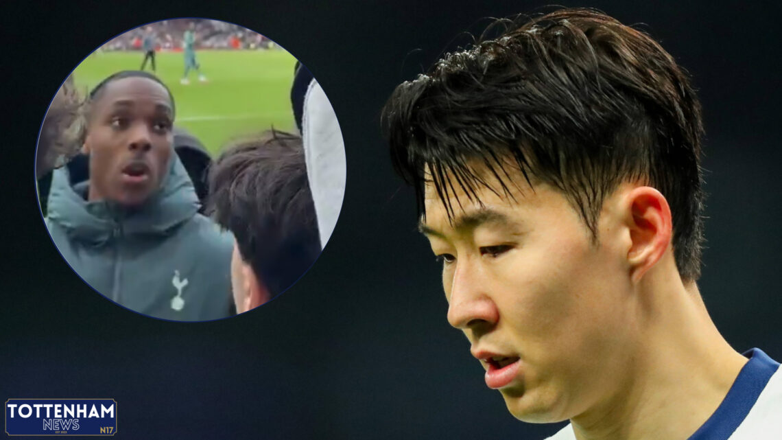 Tottenham Fulham Mathys Tel Son-Heung min