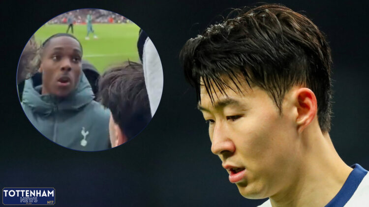Tottenham Fulham Mathys Tel Son-Heung min