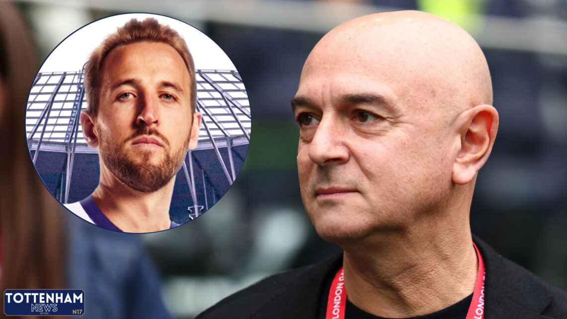 Tottenham chief Daniel Levy and Harry Kane